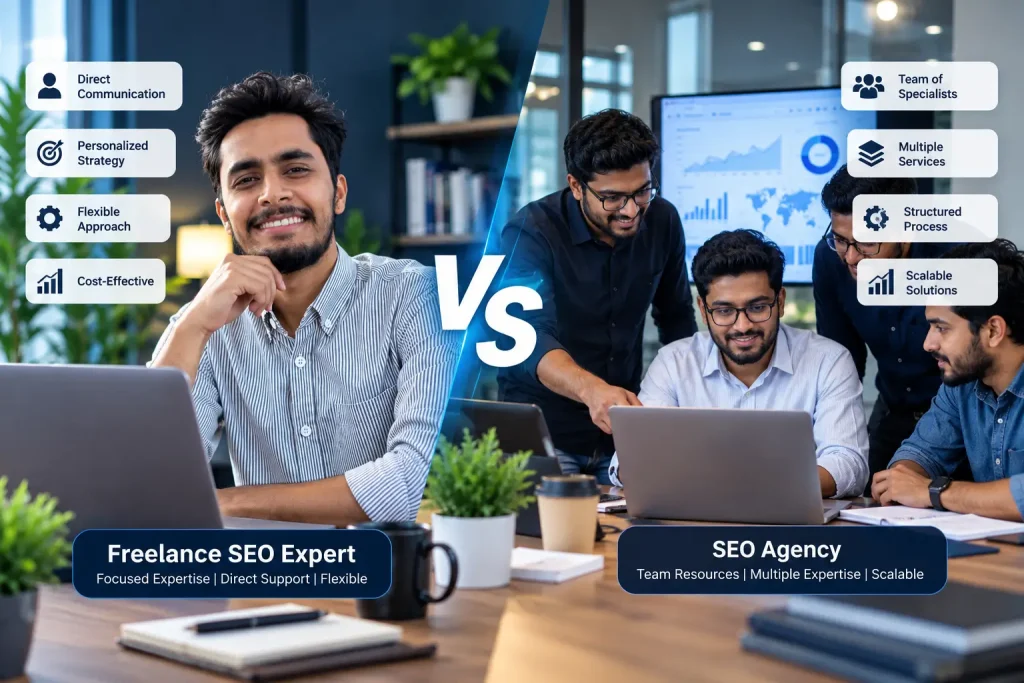 Freelance SEO Expert vs SEO Agency in Bangladesh